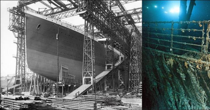 Детальные фотографии затонувшего Титаника (13 фото) Титаник фотографии корабля